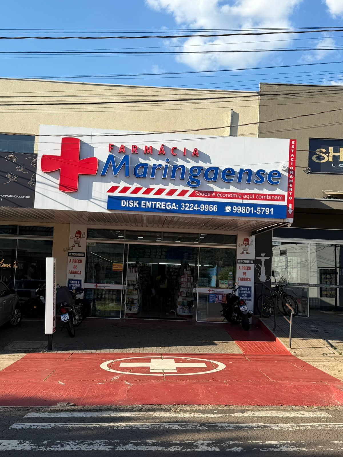 Fachada da Farmácia